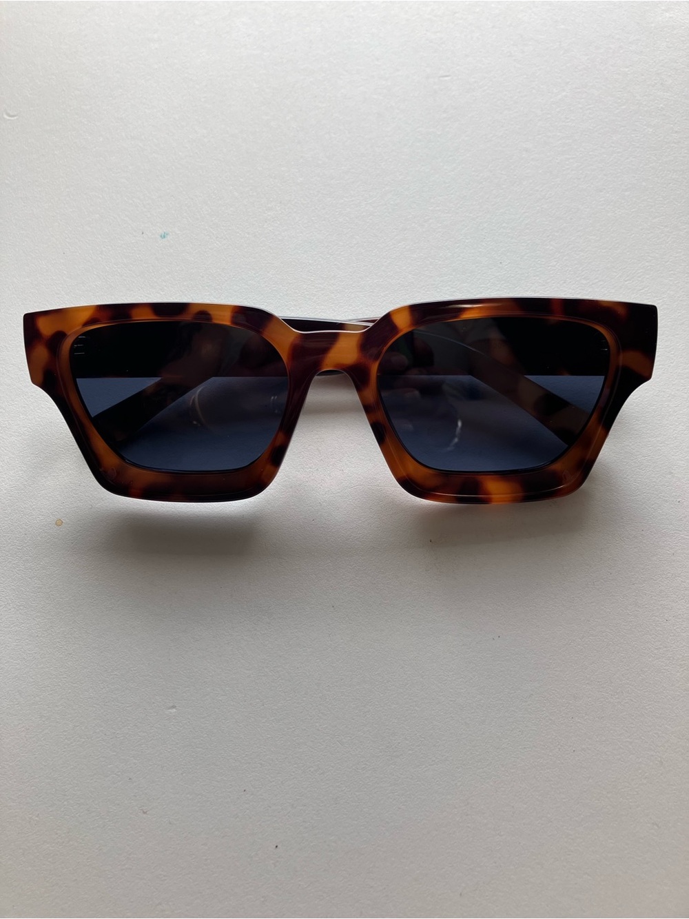 Vanlinker Tortoiseshell Rectangular Sunglasses Women 90s Retro UV 400 NWT NEW